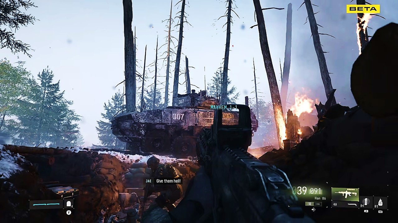 Modern Warfare 4 Entrenched Campaign Mission Gameplay Walkthrough! Play EARLY in Beta (COD MW4 Beta)