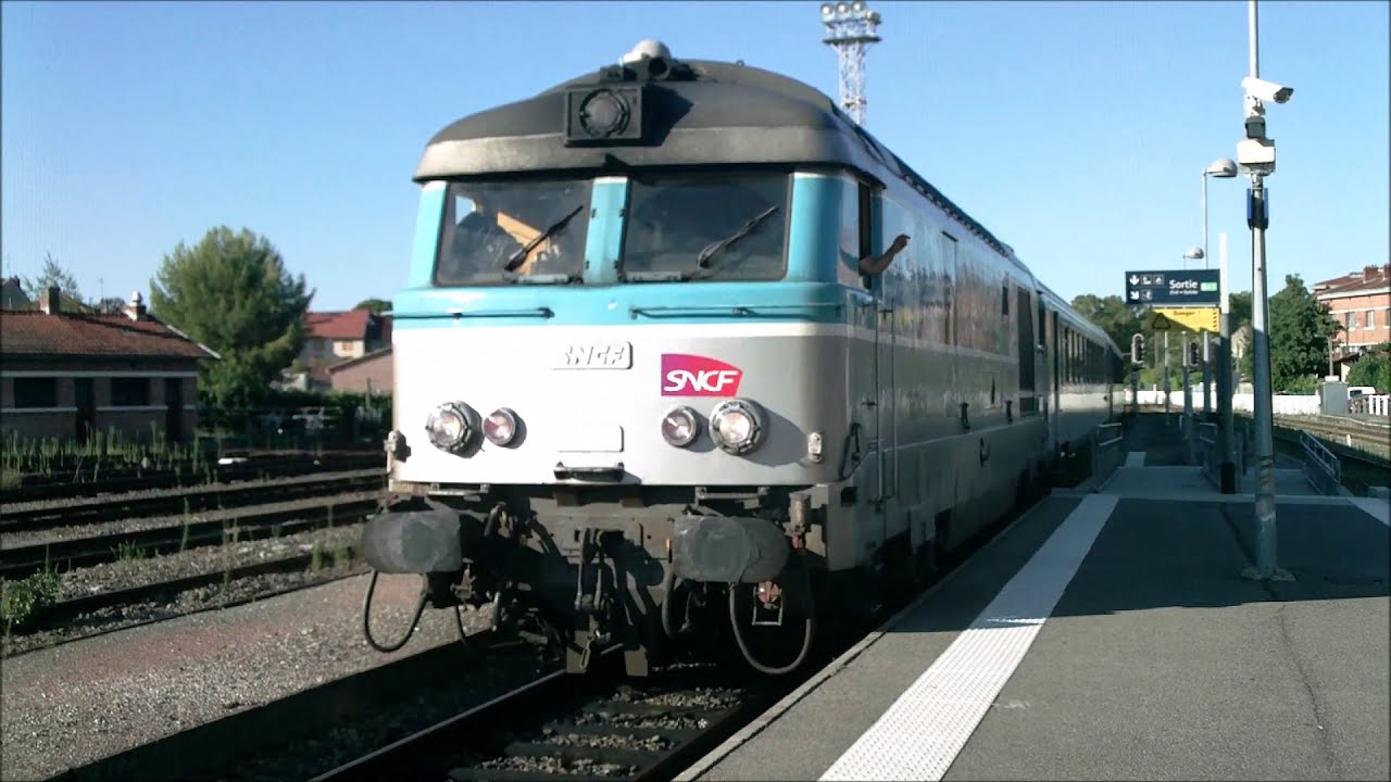 Les trains de la gare d'Albi-Ville