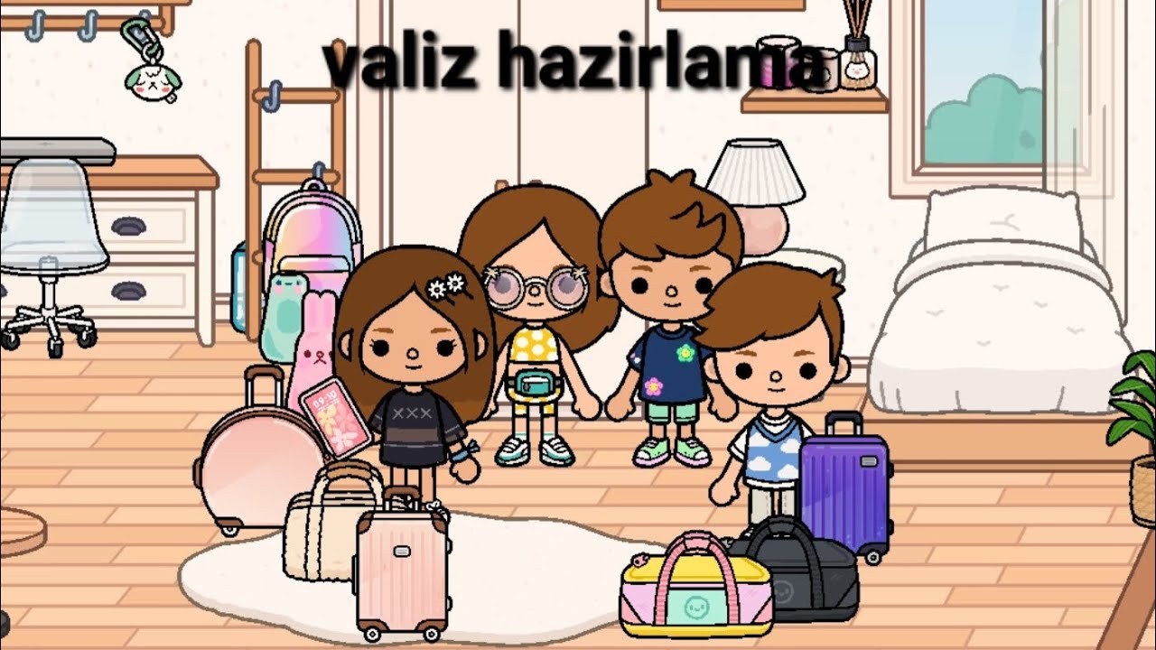 valiz hazirlama|vlogg|TOCA BOCA DÜNYASI
