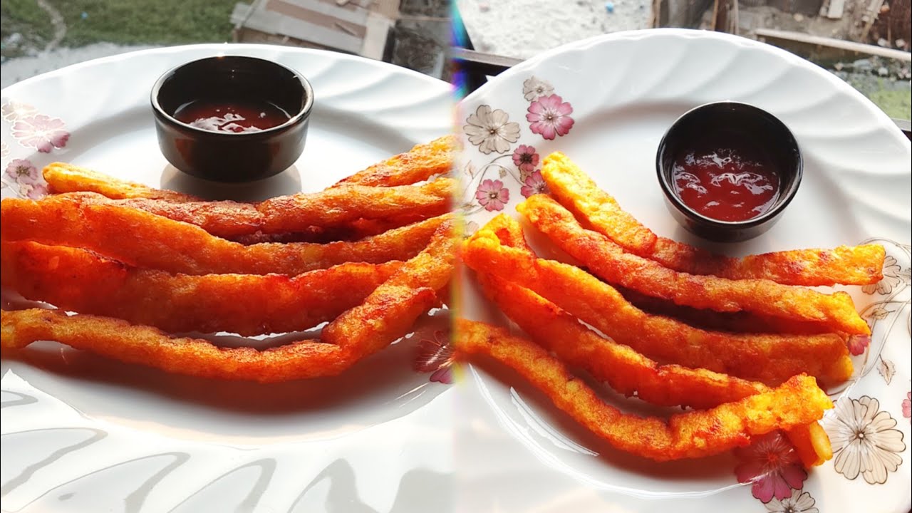 korean french fries recipe🍟 || korean long french fries recipe || korean style potato fries 