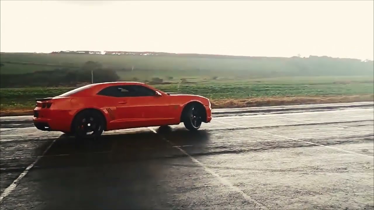 Drift camaro infernorange ss