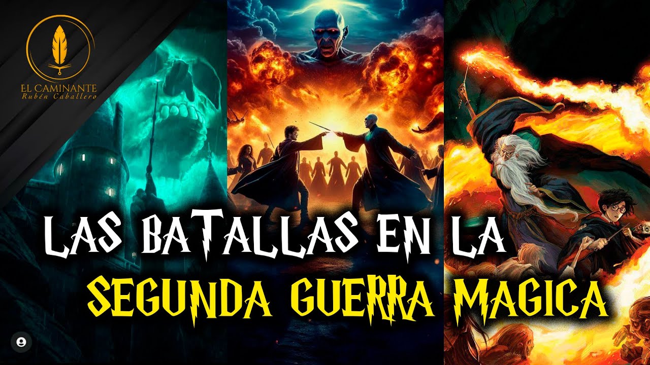 Todas las Batallas de la Segunda Guerra Mágica en Harry Potter | Recopilación