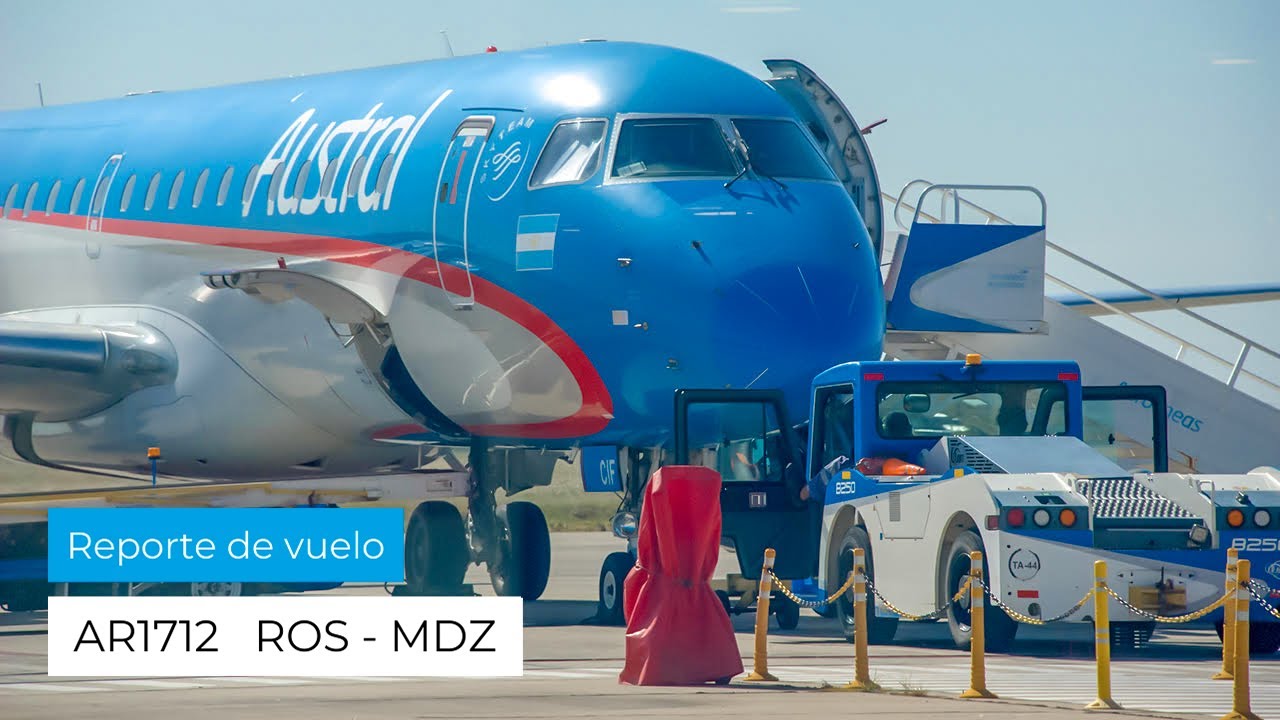 Reporte de vuelo: Rosario - Mendoza / AR1712
