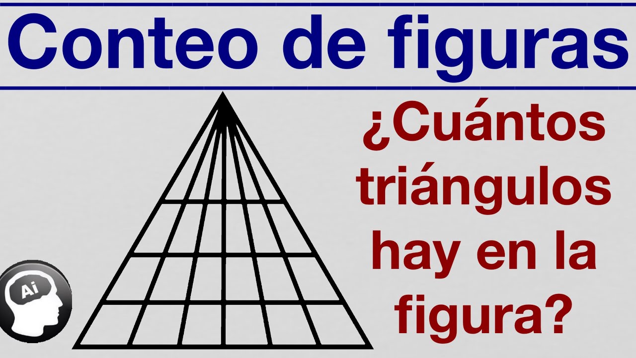 Conteo de triangulos con formulas ejercicios resueltos