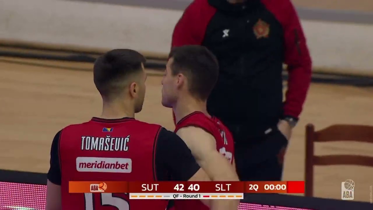 ABA League 2 2025/26 highlights, OF | G1: Sutjeska Elektroprivreda - Sloboda Energoinvest (18.3.26)
