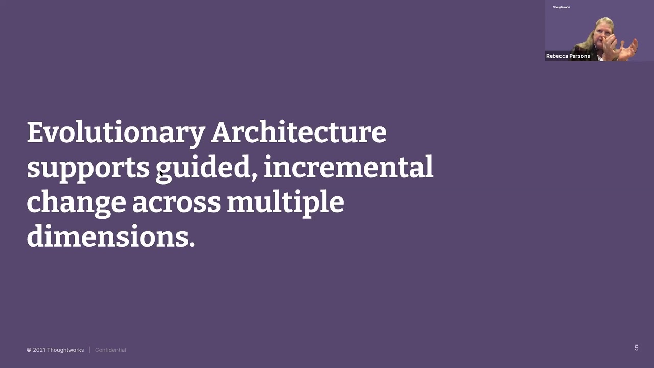 The past, present and future of Architecture – Rebecca Parsons – XConf North America 2021