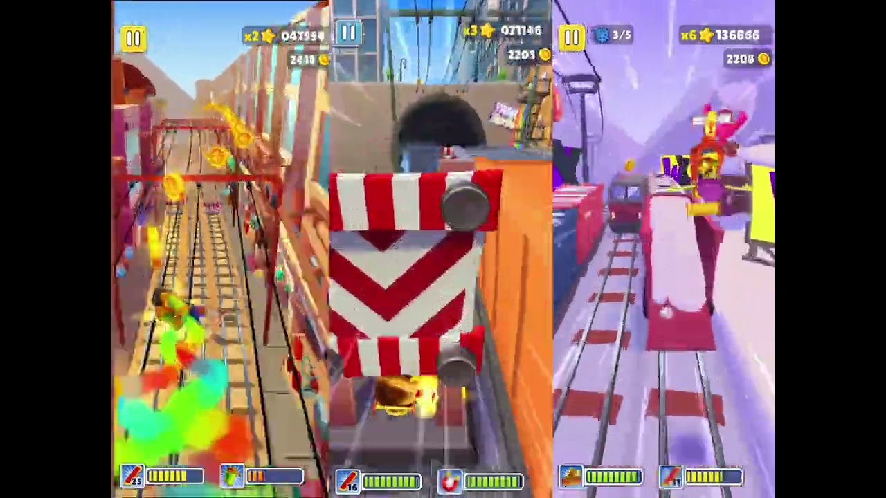 Subway Surfers: 2022 Cairo 🆚 2025 New York 🆚 2026 Winter Xtreme 