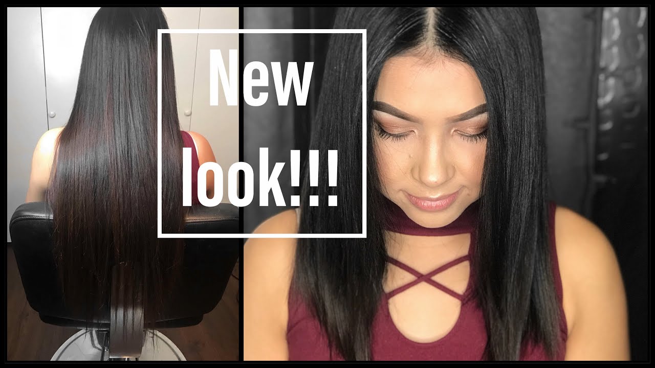 From super long hair to long bob!!!