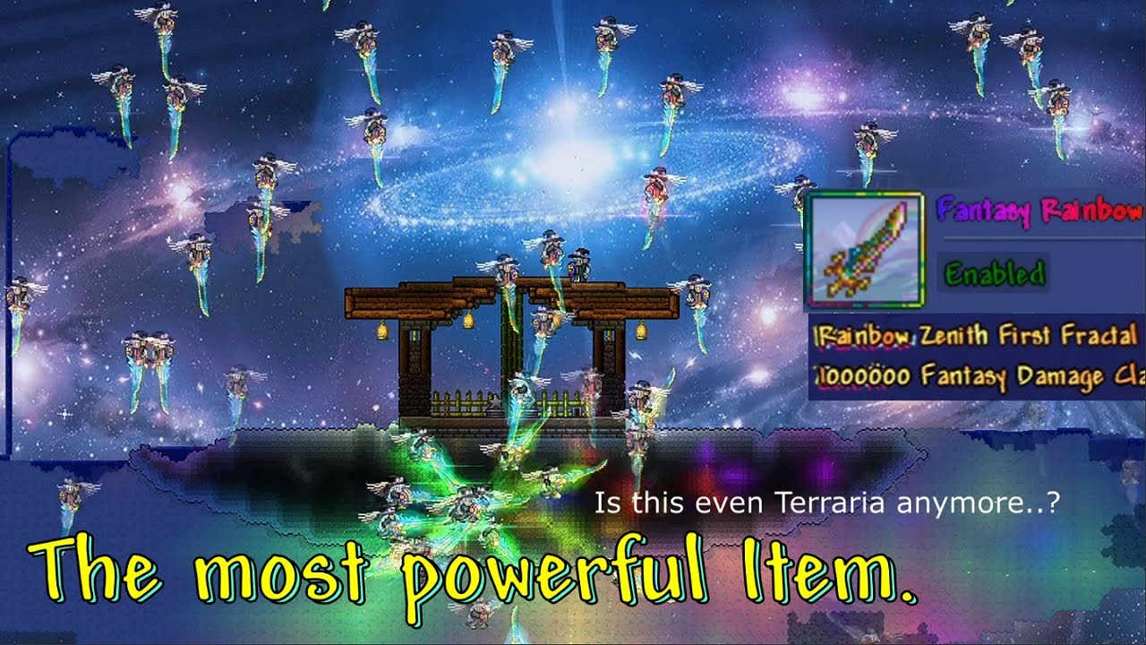 The reason why First Fractal was removed in Terraria ─ This First Fractal broke the game.