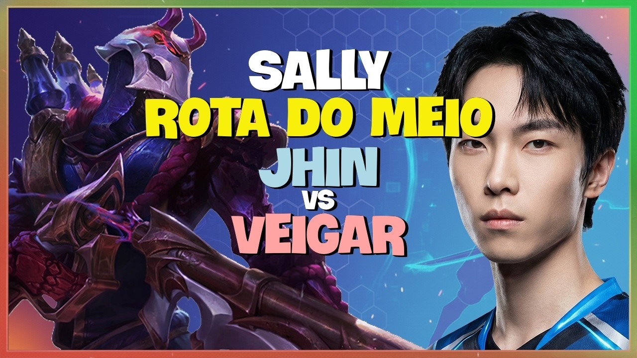 Desafiante Jhin : Esse maluco está MASSACRANDO o Veigar com um DANO ABSURDO no Super Server