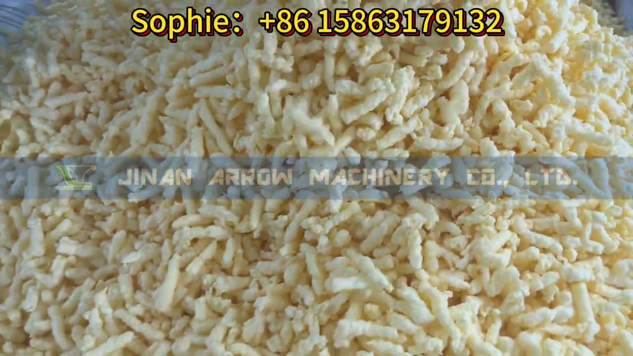 Fried Cheetos Corn Curls Kurkure Making Machine Price Crunchy Nik Naks Food Making Machines