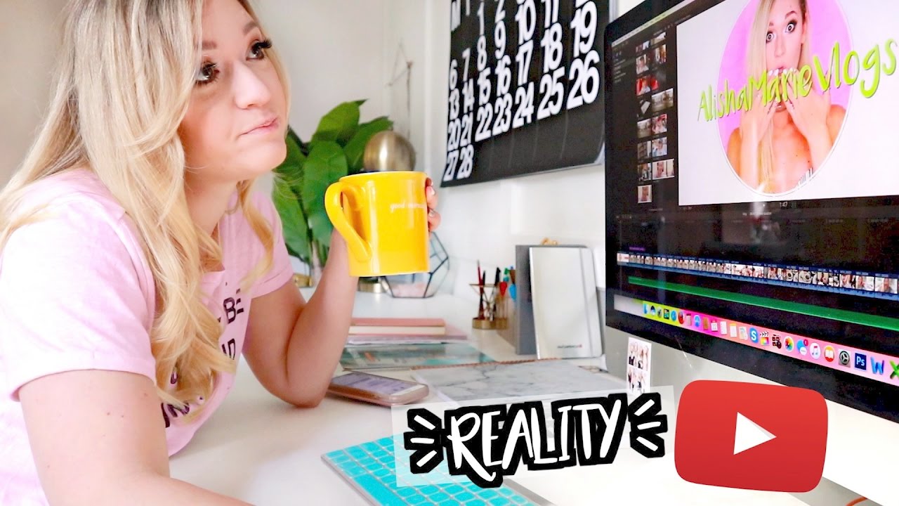 REALITY OF BEING A YOUTUBER + MAKEUP HAUL!! AlishaMarieVlogs