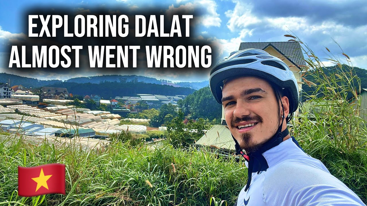 🇻🇳 I RENTED A BICYCLE TO EXPLORE DALAT AND THEN…🇻🇳