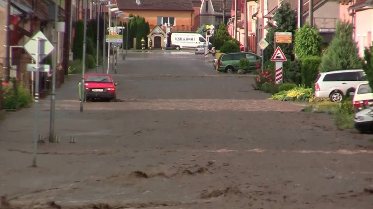 Záplava Mutěnice 13.6.2016
