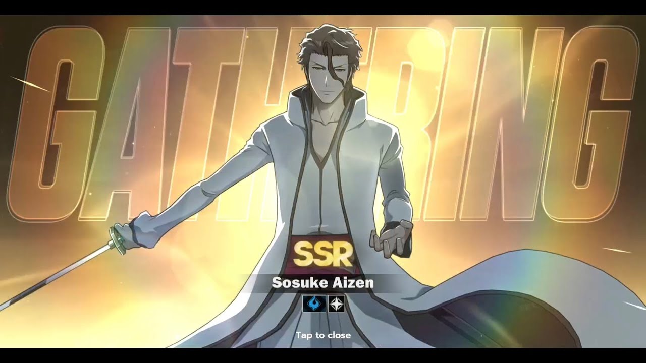 Bleach soul resonance - aizen summon and gameplay