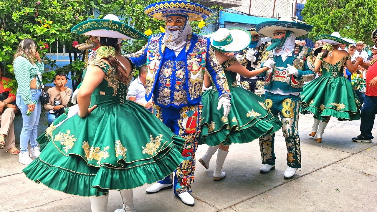 Comparsa San Salvador 2025. 5 aniversario. Tecamachalco. Orquesta Juvenil Nicho Castillo.