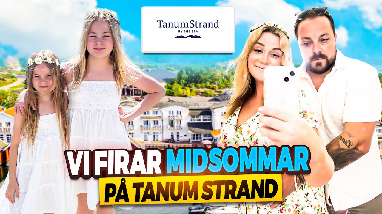 MIDSOMMAR ☀️ - Vi åker till Tanum Strand 😍 -VLOGG