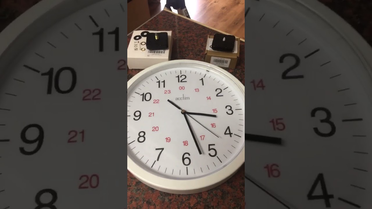 Acctim battery clock mechamisn replacement- stage 1