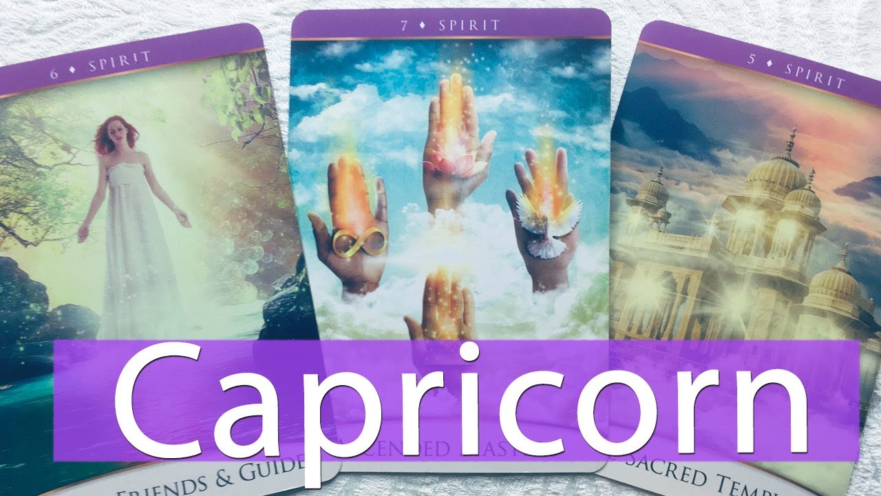 CAPRICORN - BE CAREFULL YOU DON'T PUSH THEM AWAY
