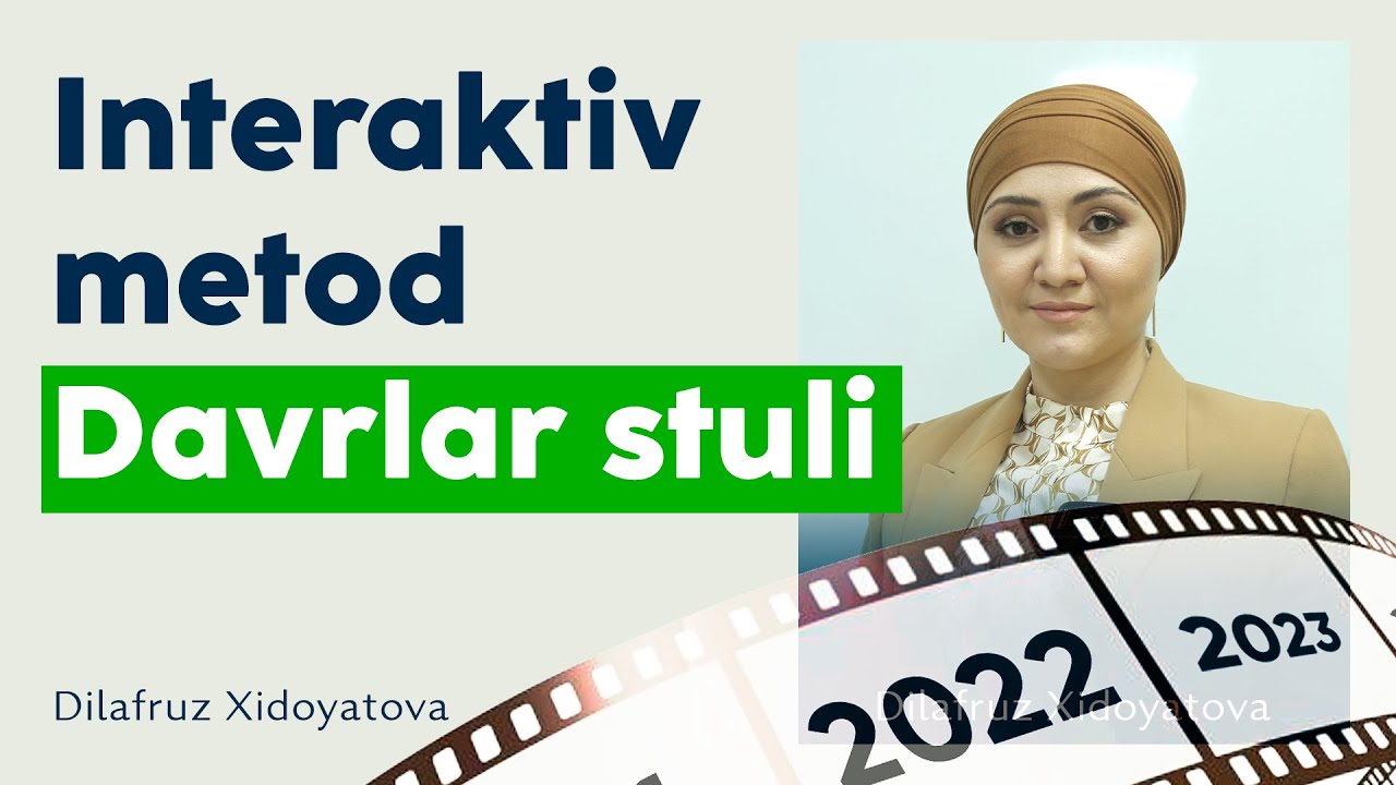 Interaktiv metod Davrlar stuli