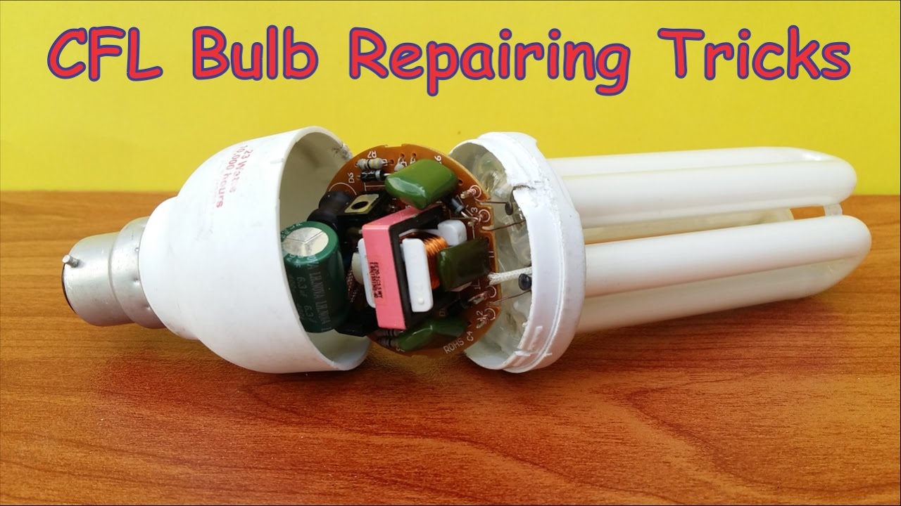 CFL Bulb Repair at Home