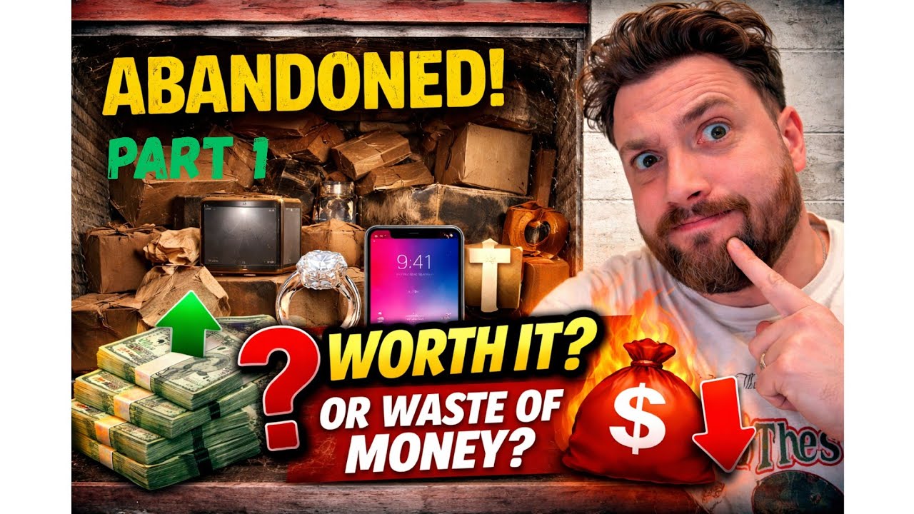 ARE ABANDONED STORAGE UNITS WORTH BUYING!? PART1