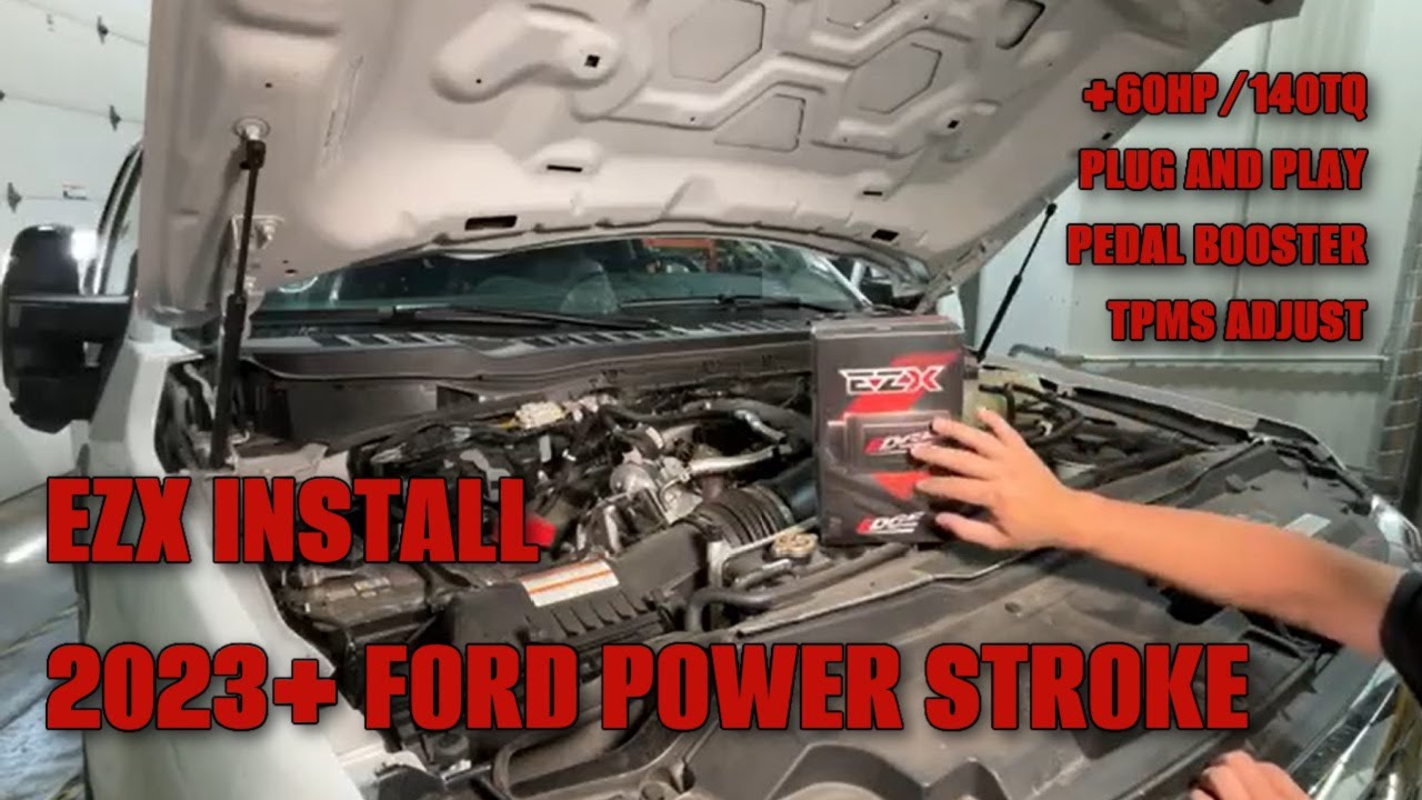 EZX 12713 2023+ Ford Power Stroke Installation