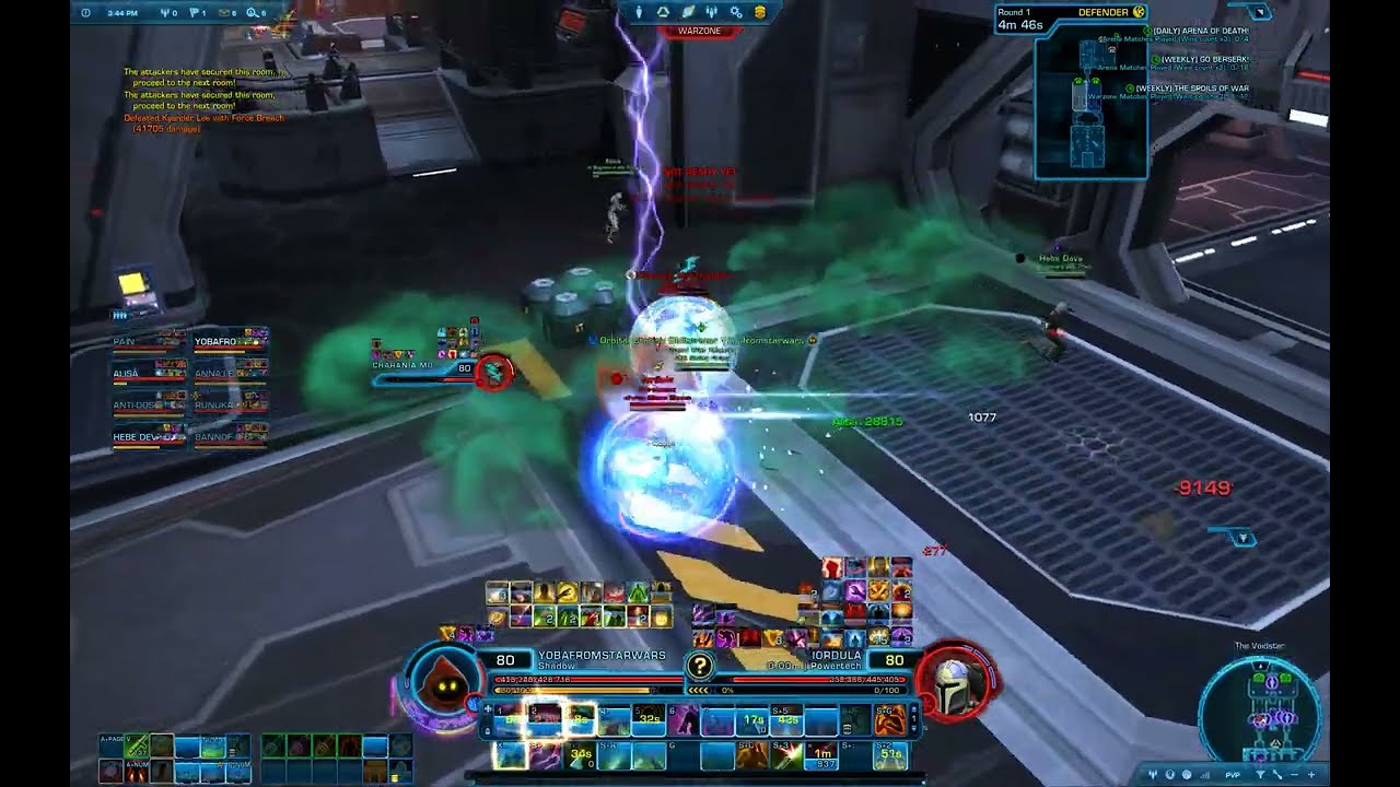 SWTOR 7.8 Infiltration/Deception PvP: This Game is Just Seal Clubbing