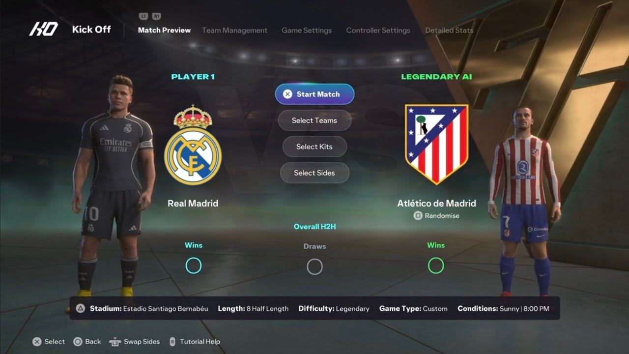 Real Madrid 🆚 Atlantic Madrid