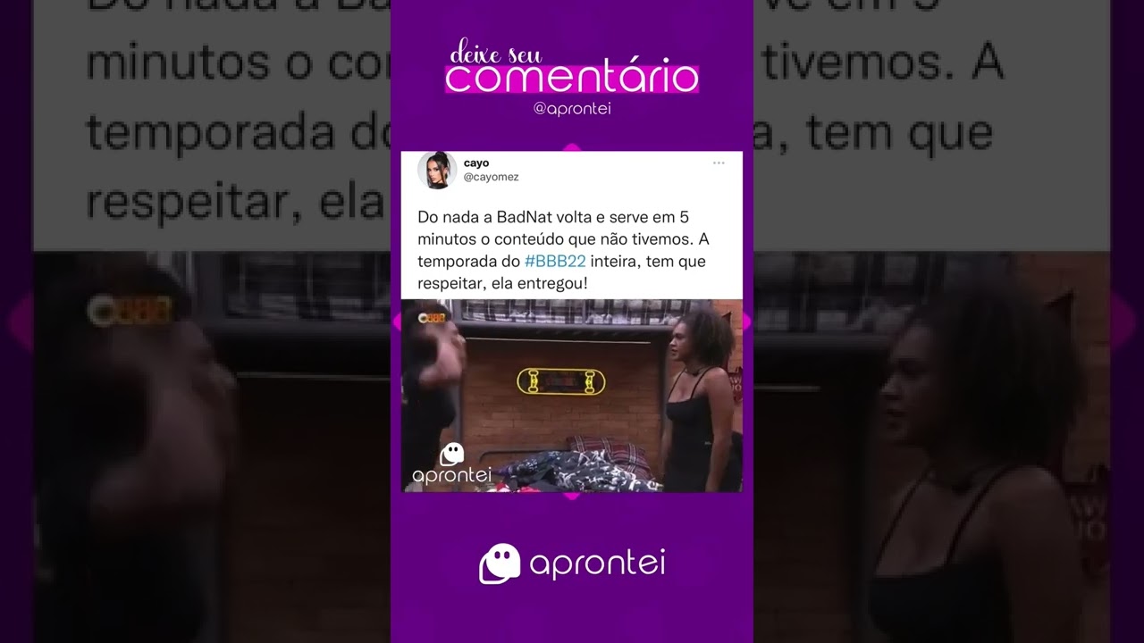 BARRACO NO BBB NATALIA FICA DESCONTROLADA