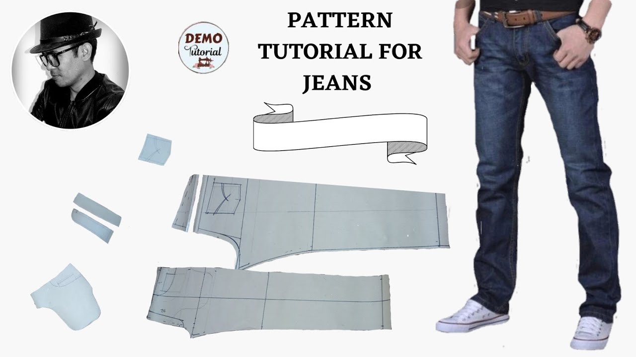 SIMPLE METHOD JEANS TROUSER /PATTERN MAKING...