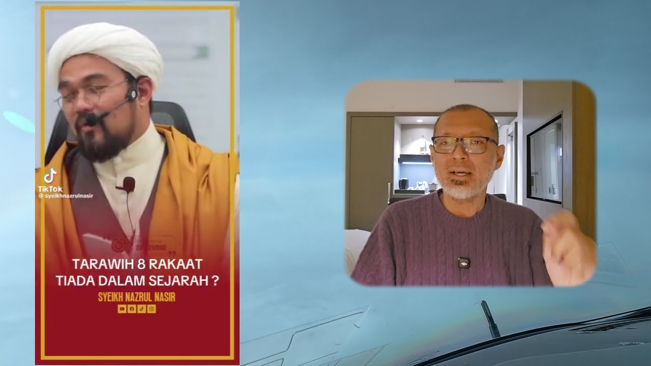 Nazrul Nasir: Rezeki Kurang Kerana Tarawih 8 Rakaat!