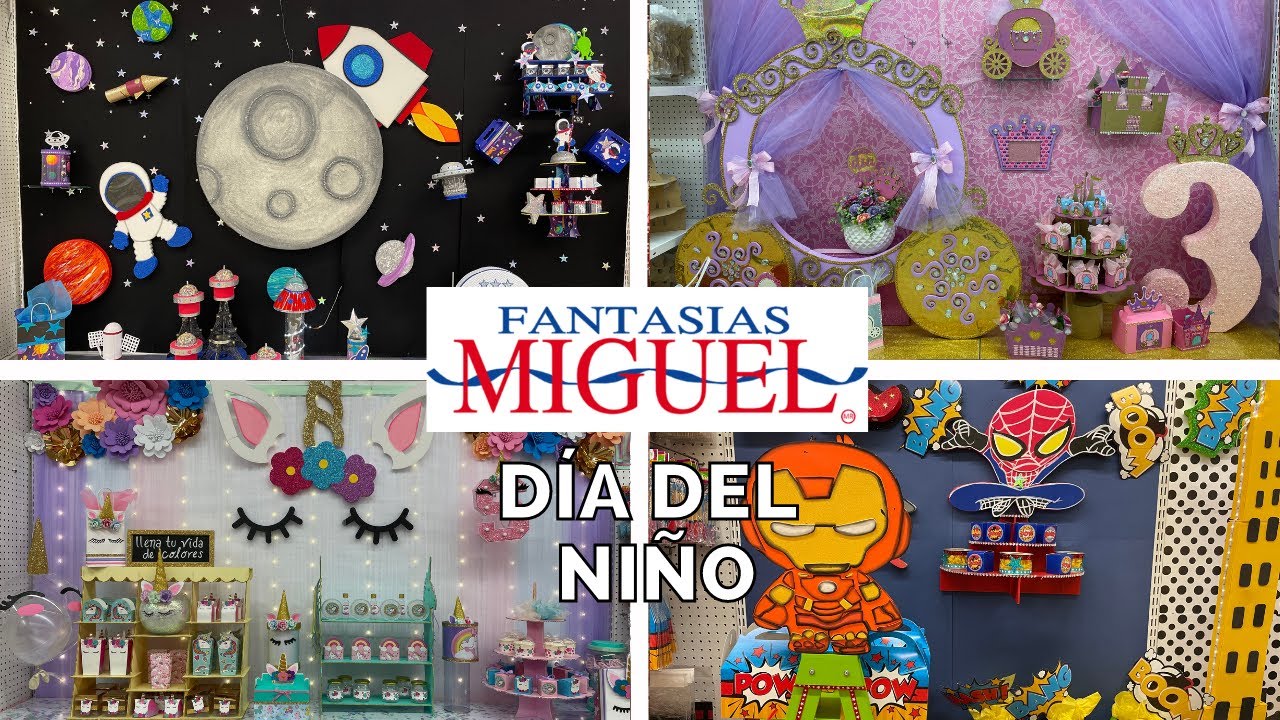 IDEAS DE DECORACIÓN PARA EL DÍA DEL NIÑO EN FANTASÍAS MIGUEL