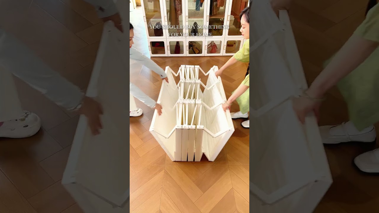 Flexible Storage, Effortless Organization &ndash; ANTBOX Foldable Wardrobe Keeps Clothes in Order!