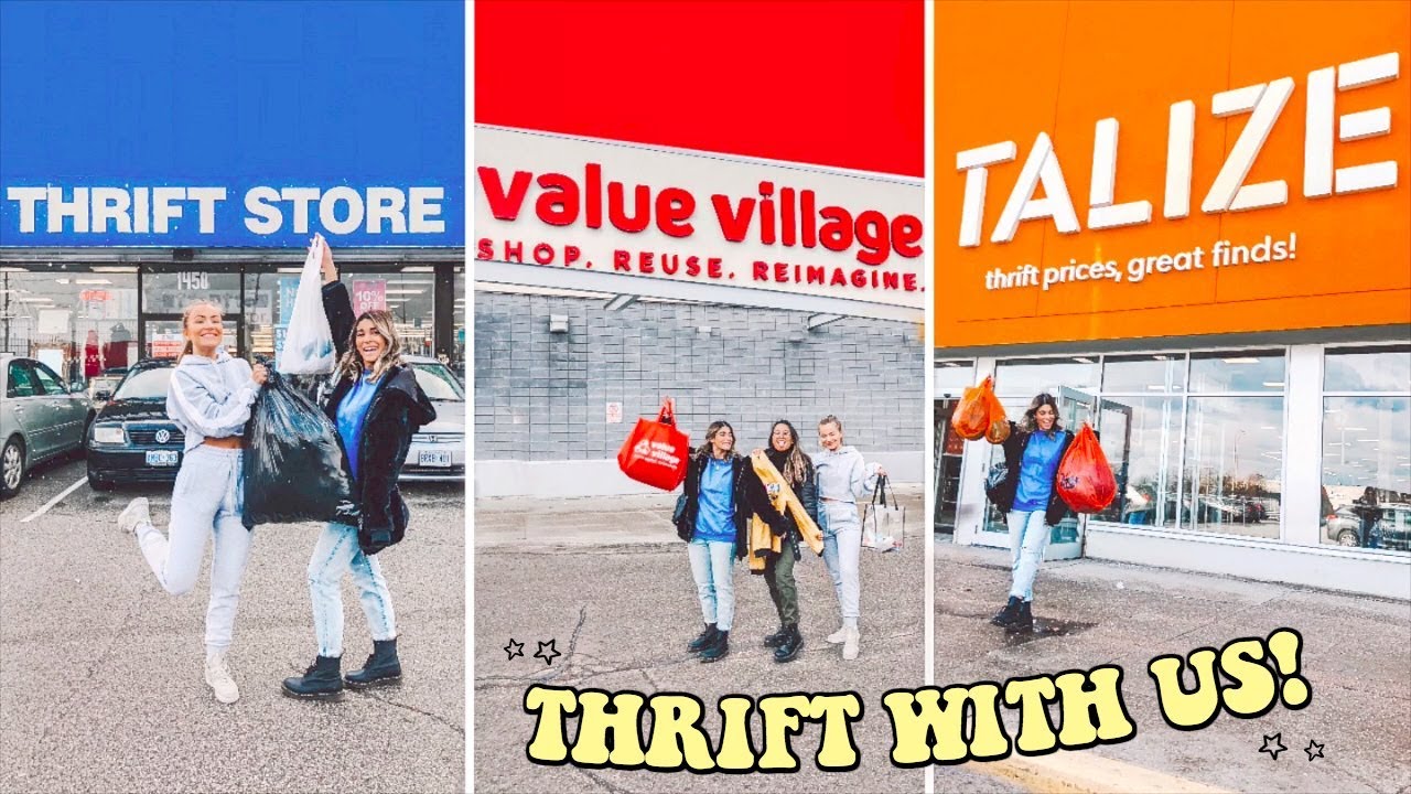 3 THRIFT STORES IN 30 MINUTES ☆ insane thrift with us + thrift haul!