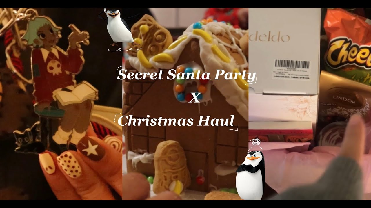 gingerbread houses...little Christmas haul