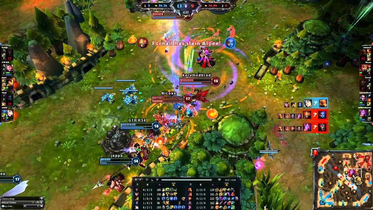 Ahri Pentakill (Just the pentakill)