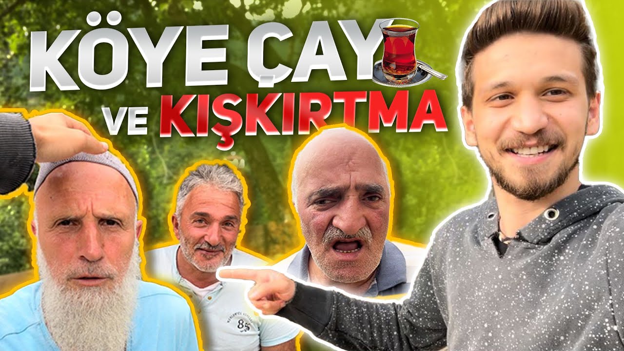 Köyde Çay ve kışkırtma babam amcama bağırdı !