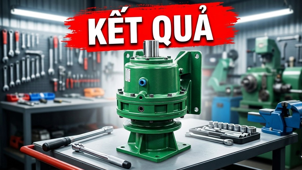 Bạn Đã Biết Cách Xử Lý Trục Hộp Giảm Tốc Cyclo Chưa?