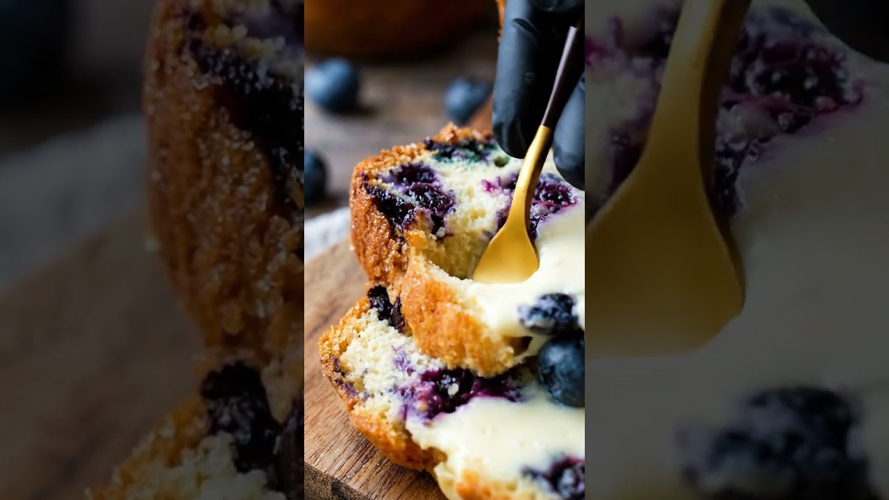Blueberry Cream Cheese Bread