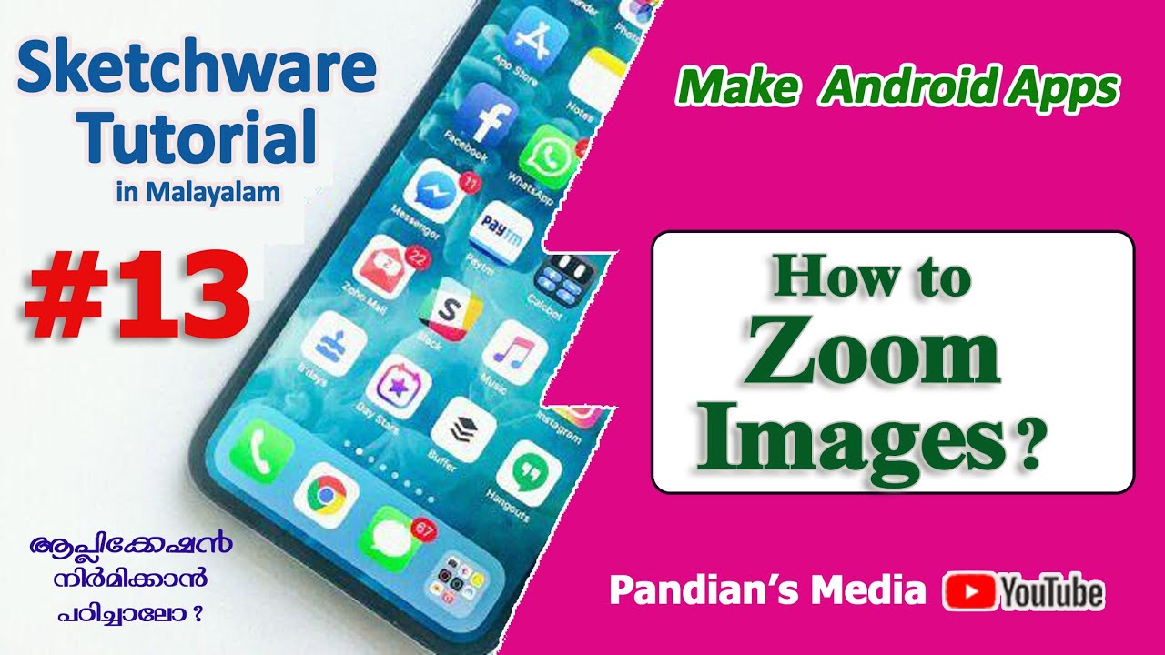 How to Zoom Image in sketchware