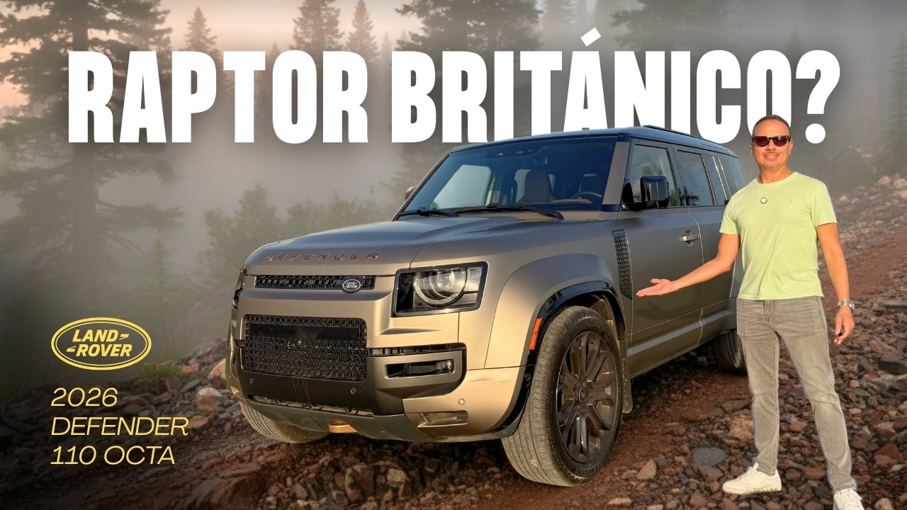 626 Caballos que No Tienen Sentido: 2026 Land Rover Defender 110 OCTA