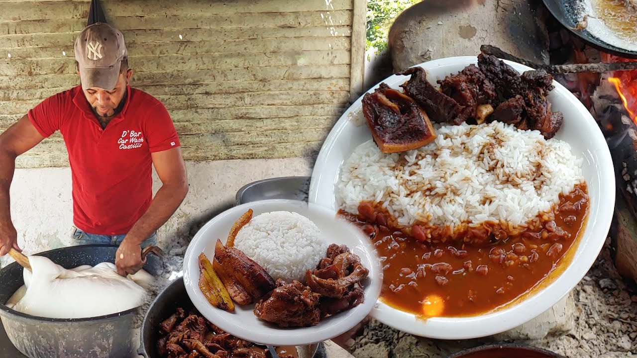 Costumbres De Rep&uacute;blica Dominicana | TRADICIONES DEL CAMPO | Comida En El Fog&oacute;n