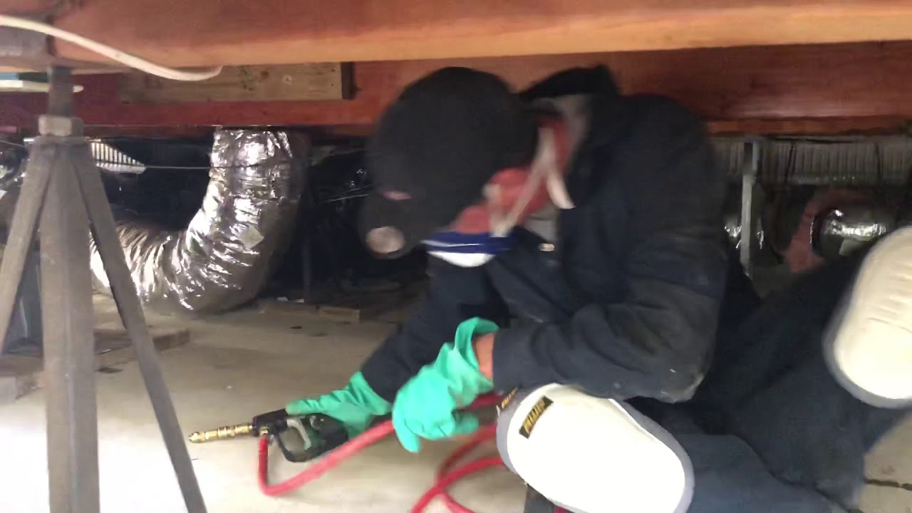 Treating exposed wood with Timbor&reg;️