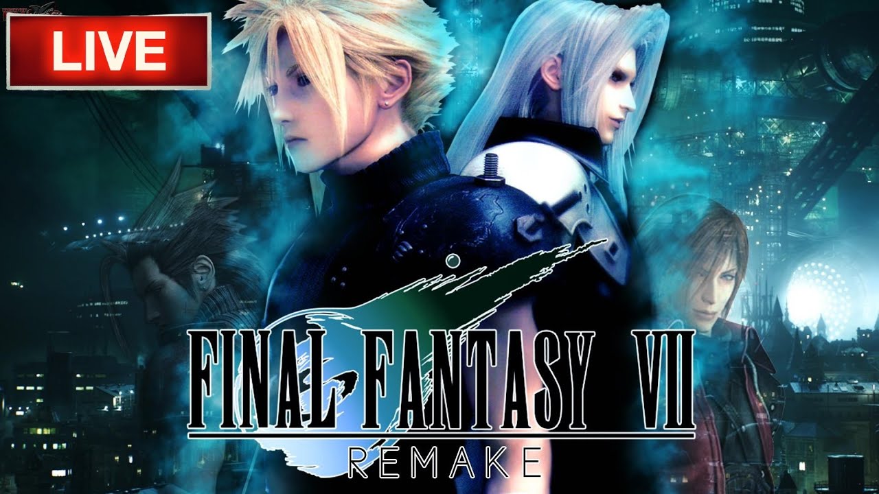 Final Fantasy VII Remake LiveStream Part 3