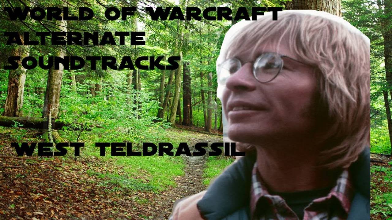 The music you would hear if West Virginia was a Night Elf zone (John Denver - Country Roads cover)