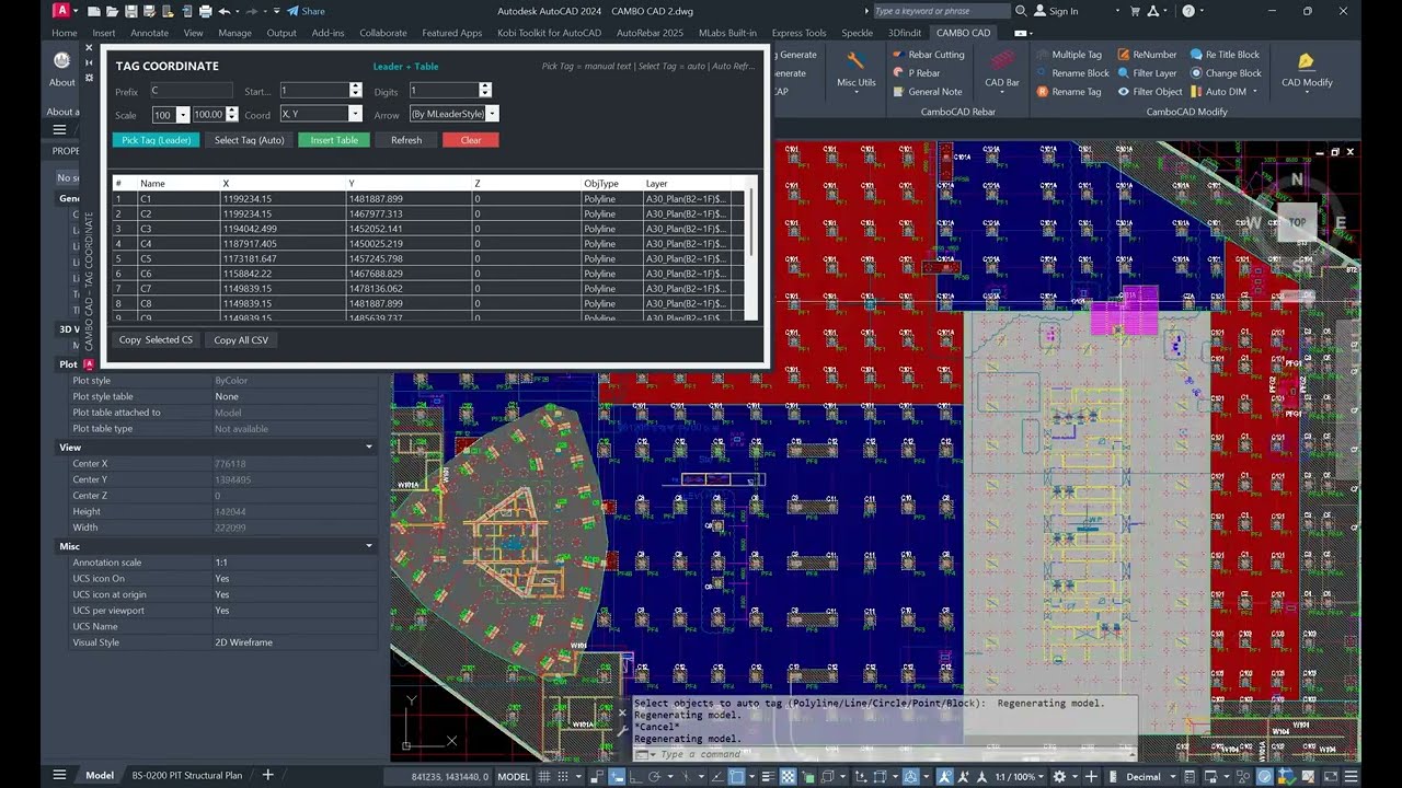 Coordinate In AutoCAD CAMBO CAD