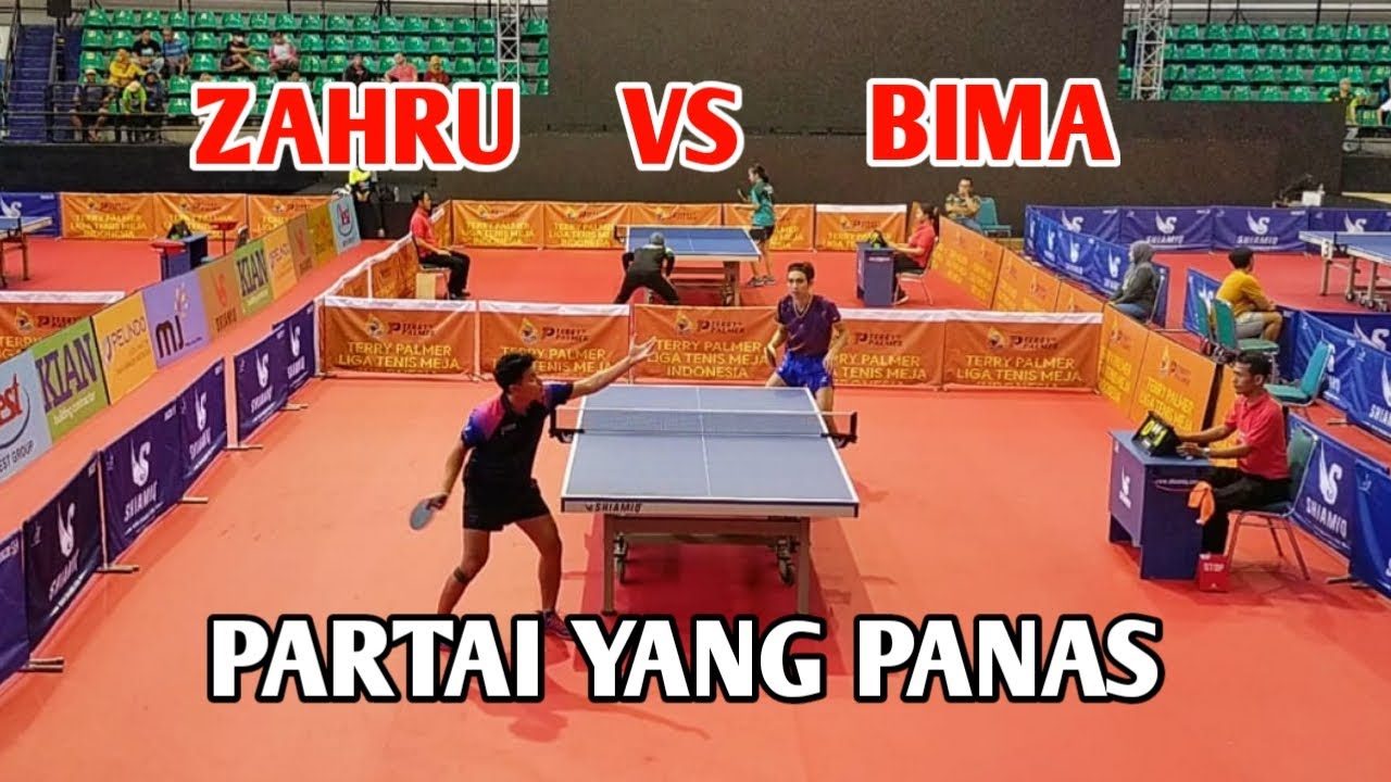BIMA STONI VS ZAHRU PDAM TIRTA BAGASASHI ||| TERRY PALMER LIGA TENIS MEJA INDONESIA SERI 3