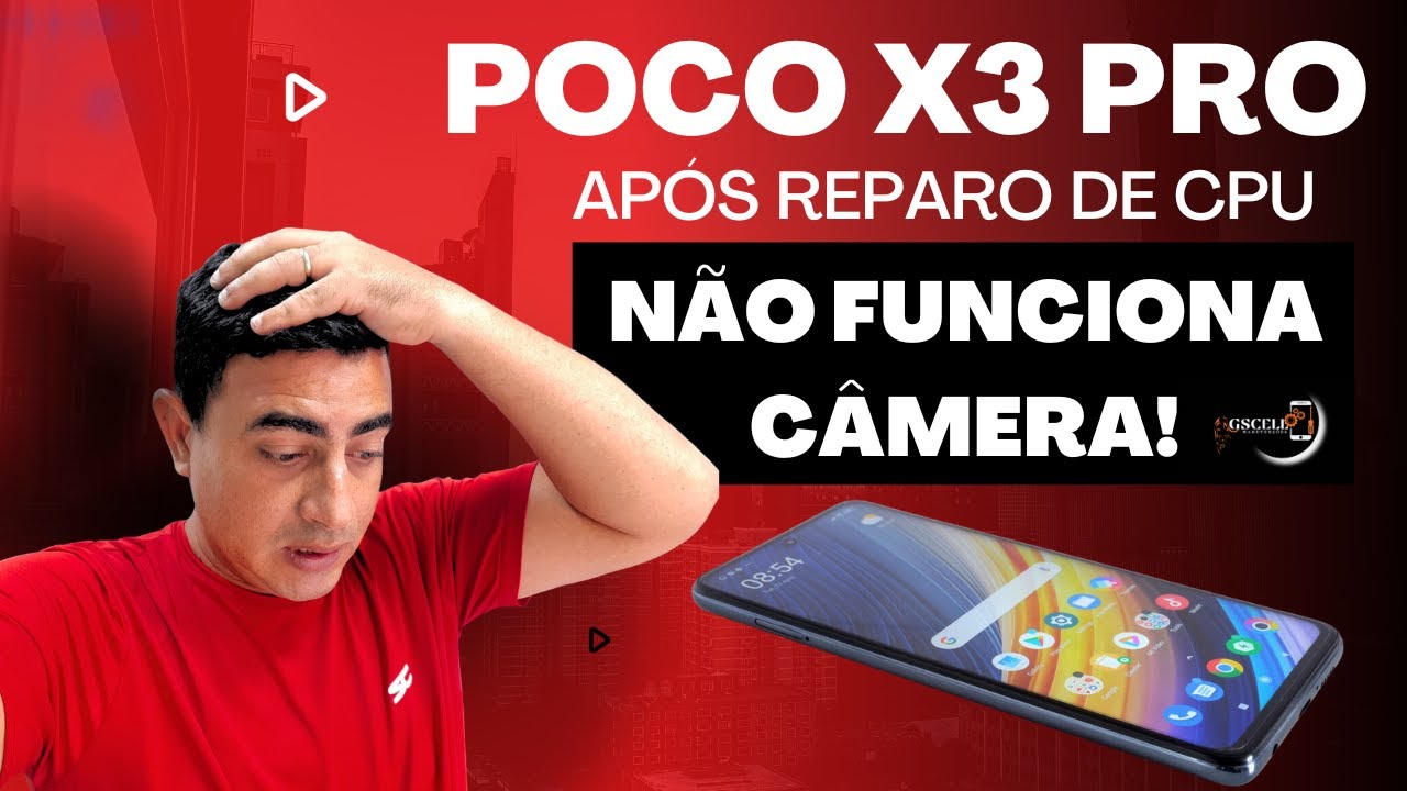 POCO X3 PRO CÂMERA NÃO FUNCIONA APÓS REBALING EM CPU!