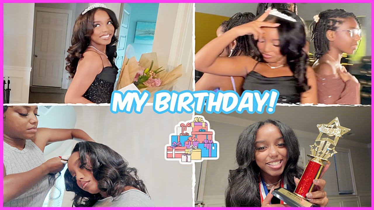My 14th Birthday Glow Up Vlog ✨💄 + First Formal Dance,  Makeover & NYC! 🥳 | YOSHIDOLL
